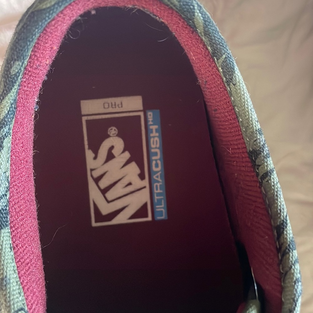 Vans wore one time inside lol